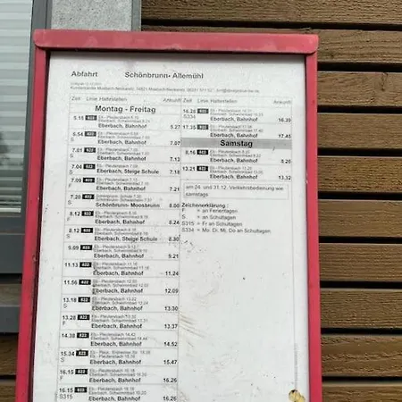 Ferienwohnung, Kleiner Odenwald Appartement Schonbrunn (Baden-Wurttemberg)